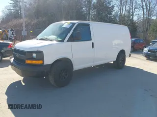 2016 Chevrolet Express Cargo with VIN 1GCWGAFF7G1280009, listed as a IAAI auction lot 41908291 with 148,798 mi miles and . Bid and sale history available at DreamBid. Image 2.