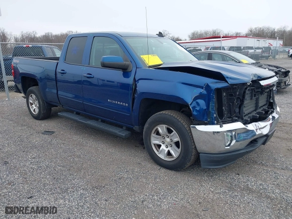 2017 Chevrolet Silverado 1500 LT with VIN 1GCVKREC0HZ325908, listed as a IAAI auction lot 41613561 with 53,552 mi miles. Bid and sale history available at carsss.com. Image 1.