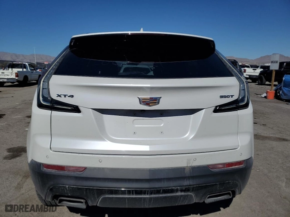 2023 Cadillac XT4 FWD Sport with VIN 1GYFZER44PF158670, listed as a Copart auction lot 46634135 with 22,393 mi miles and Salvage Title. Bid and sale history available at carsss.com. Image 6.