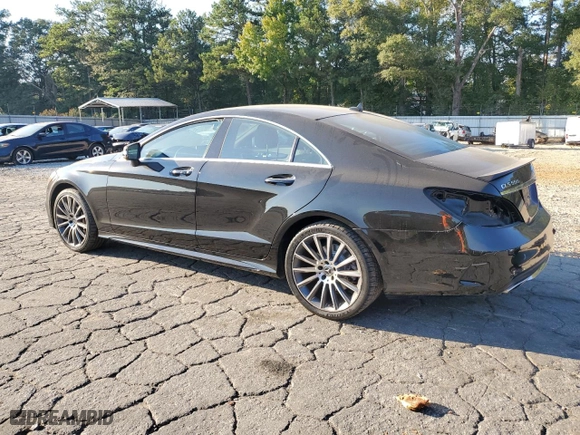 2018 Mercedes-Benz CLS-Class CLS 550 with VIN WDDLJ7DB7JA206559, listed as a Copart auction lot 74939284 with 79,481 mi miles and Salvage Title. Bid and sale history available at carsss.com. Image 2.