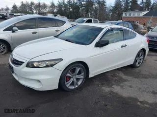2011 Honda Accord Cpe EX-L with VIN 1HGCS2B89BA005735, listed as a IAAI auction lot 41757809 with 171,613 mi miles. Bid and sale history available at carsss.com. Image 2.