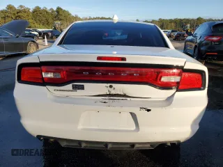 2014 Dodge Charger Police with VIN 2C3CDXAG0EH358597, listed as a Copart auction lot 79943644 with 137,821 mi miles and Salvage Title. Bid and sale history available at DreamBid. Image 6.