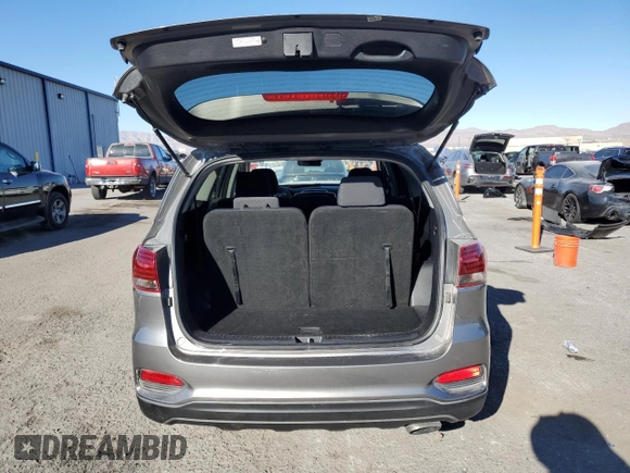 2019 Kia Sorento L with VIN 5XYPG4A32KG547276, listed as a Copart auction lot 41465775 with 75,208 mi miles and Salvage Title. Bid and sale history available at DreamBid. Image 6.