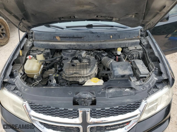 2014 Dodge Journey SXT with VIN 3C4PDCBG3ET270901, listed as a Copart auction lot 45242995 with 155,276 mi miles and Salvage Title. Bid and sale history available at carsss.com. Image 12.