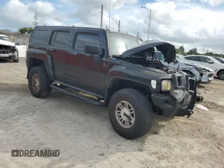 2006 Hummer H3 with VIN 5GTDN136768105601, listed as a Copart auction lot 84706384 with Not Provided miles and Salvage Title. Bid and sale history available at carsss.com. Image 4.