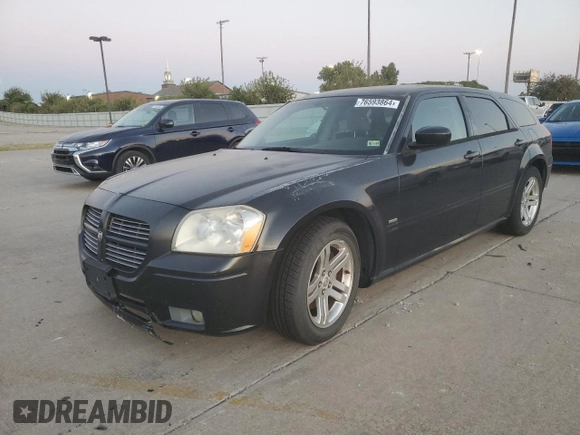 2005 Dodge Magnum RT z VIN 2D8GV58275H637166, wystawiony jako Copart lot #76593864 z przebiegiem 113 341 mil mil oraz Szkoda całkowita • Salvage title. Historia ofert i sprzedaży dostępna na DreamBid. Obrazek 1.