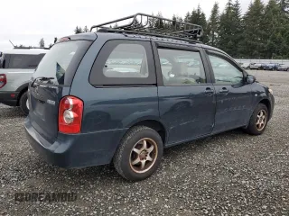 2006 Mazda MPV LX with VIN JM3LW28A860568260, listed as a Copart auction lot 76182084 with 124,092 mi miles and Clean Title. Bid and sale history available at carsss.com. Image 3.