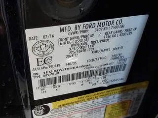 2017 Ford Expedition Limited с VIN 1FMJU2AT9HEA10095, выставлен на аукционе IAAI как лот 42454916 с пробегом 144 127 миль миль и . История ставок и продаж доступна на DreamBid. Изображение 9.