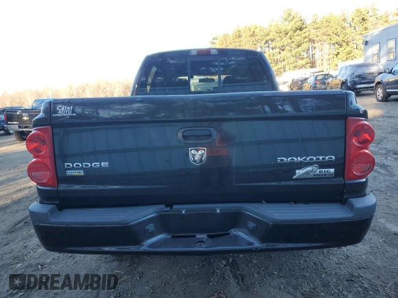 2011 Ram Dakota Bighorn/Lonestar with VIN 1D7RW3GP8BS572084, listed as a Copart auction lot 81589864 with 107,596 mi miles and Salvage Title. Bid and sale history available at carsss.com. Image 6.