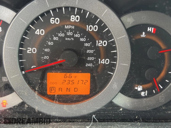 2010 Toyota RAV4 with VIN 2T3BK4DV6AW024235, listed as a Copart auction lot 49745985 with 235,172 mi miles and Clean Title. Bid and sale history available at DreamBid. Image 8.