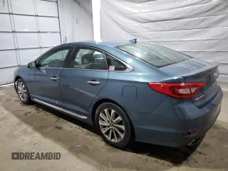 2016 Hyundai Sonata Sport with VIN 5NPE34AF4GH436175, listed as a Copart auction lot 53241805 with 140,018 mi miles and Clean Title. Bid and sale history available at DreamBid. Image 2.