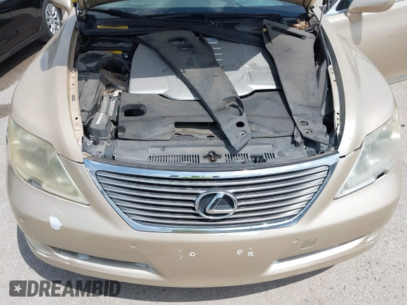 2007 Lexus LS 460 with VIN JTHBL46F775000849, listed as a IAAI auction lot 42551118 with 137,836 mi miles and . Bid and sale history available at DreamBid. Image 10.