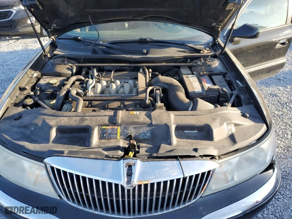 2001 Lincoln Continental with VIN 1LNHM97V71Y698831, listed as a Copart auction lot 45175105 with 97,671 mi miles and Salvage Title. Bid and sale history available at carsss.com. Image 11.