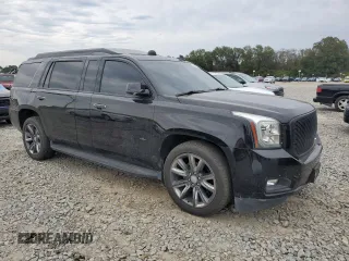 2016 GMC Yukon Denali with VIN 1GKS2CKJ3GR172236, listed as a Copart auction lot 74807724 with 64,501 mi miles and Salvage Title. Bid and sale history available at carsss.com. Image 4.