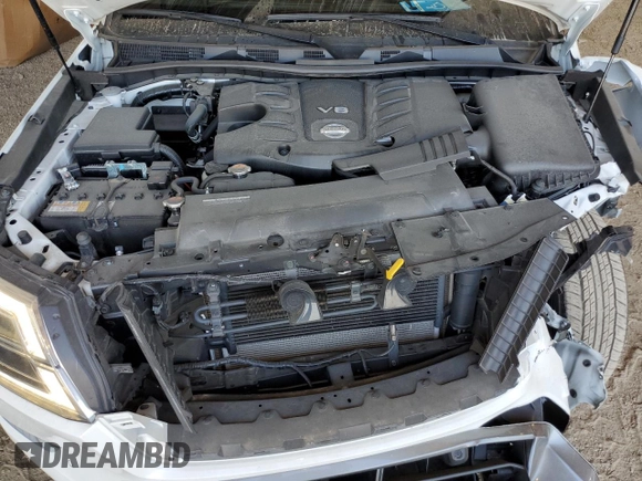 2023 Nissan Armada SV with VIN JN8AY2AC3P9180098, listed as a Copart auction lot 71536714 with 14,230 mi miles and Salvage Title. Bid and sale history available at carsss.com. Image 12.