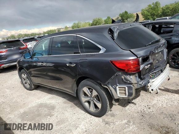 2014 Acura MDX with VIN 5FRYD4H27EB047134, listed as a Copart auction lot 71303134 with 170,412 mi miles and Salvage Title. Bid and sale history available at carsss.com. Image 2.