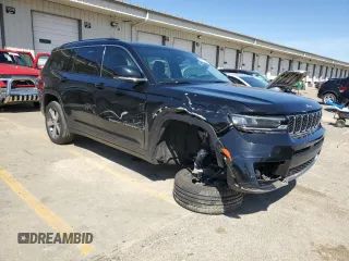 2021 Jeep Grand Cherokee Limited with VIN 1C4RJKBG2M8106998, listed as a Copart auction lot 49034945 with 44,269 mi miles and Salvage Title. Bid and sale history available at DreamBid. Image 4.