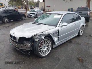2003 BMW 3 Series M3 with VIN WBSBL93493JR24267, listed as a IAAI auction lot 42155960 with 103,631 mi miles and . Bid and sale history available at DreamBid. Image 2.