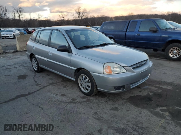 2003 Kia Rio with VIN KNADC165836134738, listed as a Copart auction lot 87366624 with 34,364 mi miles and Clean Title. Bid and sale history available at carsss.com. Image 4.