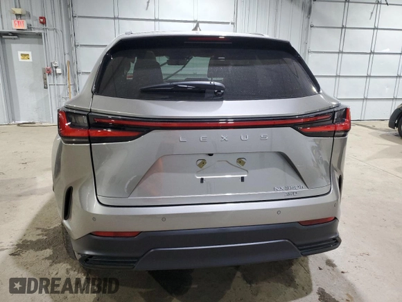 2025 Lexus NX 350h Premium with VIN 2T2GKCEZ4SC040118, listed as a Copart auction lot 82710844 with 522 mi miles and Salvage title. Bid and sale history available at DreamBid. Image 6.