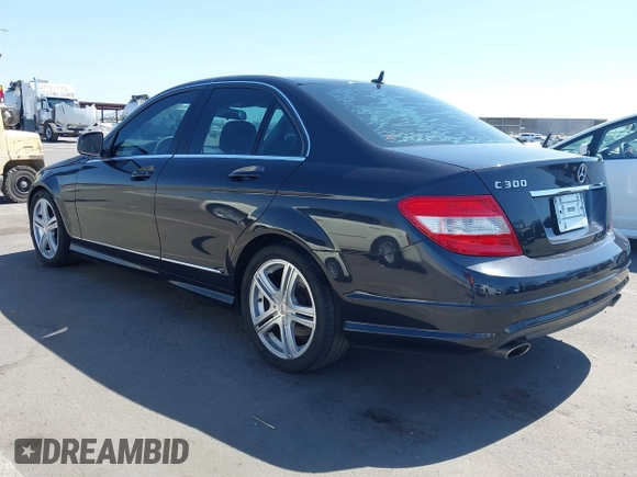 2009 Mercedes-Benz C 300 Sport with VIN WDDGF54X29R042525, listed as a IAAI auction lot 42596150 with 141,430 mi miles and . Bid and sale history available at DreamBid. Image 3.