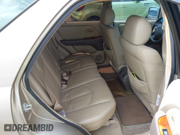 2000 Lexus RX 300 with VIN JT6GF10U6Y0052175, listed as a IAAI auction lot 42003969 with 136,450 mi miles and . Bid and sale history available at DreamBid. Image 8.