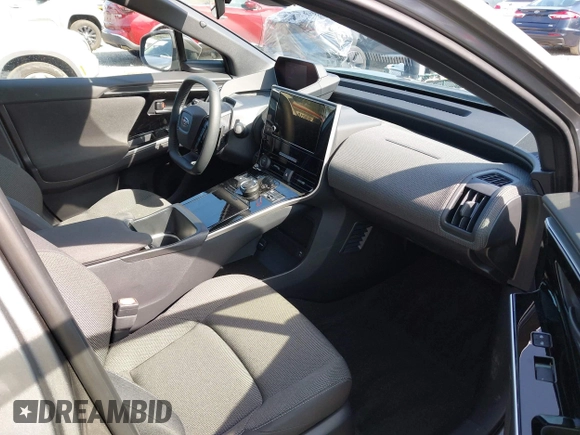 2024 Subaru Solterra Premium with VIN JTMABABA7RA082438, listed as a IAAI auction lot 42107629 with 5,852 mi miles and . Bid and sale history available at DreamBid. Image 5.