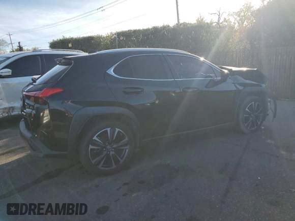 2021 Lexus UX 200 with VIN JTHX3JBH3M2032478, listed as a Copart auction lot 80309824 with 51,207 mi miles and Salvage title. Bid and sale history available at DreamBid. Image 3.