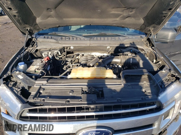 2019 Ford F-150 XL with VIN 1FTFX1E54KFA92939, listed as a Copart auction lot 88313605 with 59,262 mi miles and Salvage title. Bid and sale history available at DreamBid. Image 11.