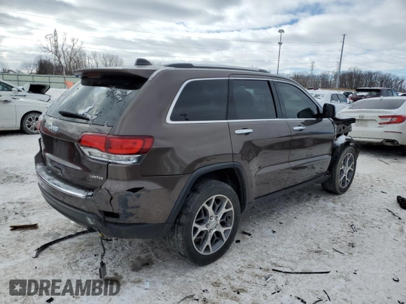 2021 Jeep Grand Cherokee 80th Anniversary with VIN 1C4RJFBG6MC677530, listed as a Copart auction lot 46418755 with 97,666 mi miles and Salvage Title. Bid and sale history available at carsss.com. Image 3.