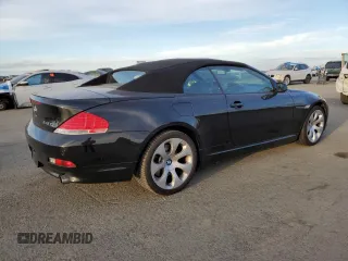 2004 BMW 6 Series 645Ci with VIN WBAEK73404B322426, listed as a Copart auction lot 47235095 with 92,105 mi miles and Clean Title. Bid and sale history available at carsss.com. Image 3.