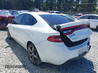 2015 Dodge Dart GT with VIN 1C3CDFEB9FD150533, listed as a IAAI auction lot 39710049 with 102,449 mi miles. Bid and sale history available at carsss.com. Image 3.
