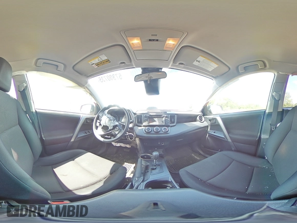 2017 Toyota RAV4 LE с VIN JTMBFREV0HJ122203, выставлен на аукционе Copart как лот 57300735 с пробегом 58 429 миль миль и Списание • Salvage title. История ставок и продаж доступна на DreamBid. Изображение 14.