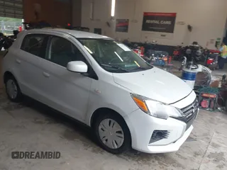 2021 Mitsubishi Mirage ES z VIN ML32AUHJ9MH008568, wystawiony jako IAAI lot #42428758 z przebiegiem 69 863 mil mil oraz . Historia ofert i sprzedaży dostępna na DreamBid. Obrazek 1.