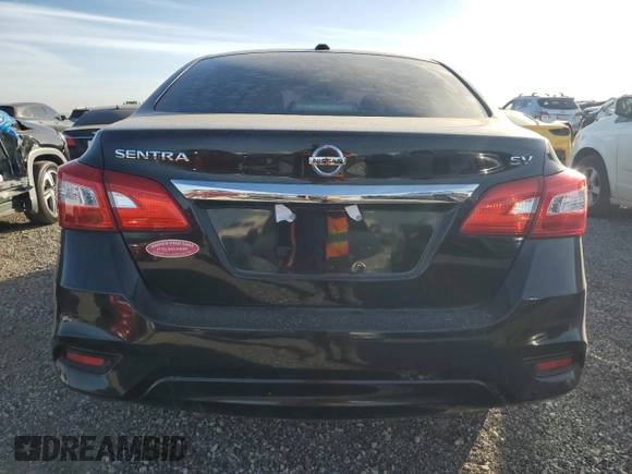 2018 Nissan Sentra SV with VIN 3N1AB7AP8JL636059, listed as a Copart auction lot 49427875 with 128,281 mi miles and Salvage Title. Bid and sale history available at carsss.com. Image 6.