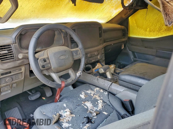 2024 Ford F-150 Lightning XLT with VIN 1FTVW3LK2RWG25755, listed as a Copart auction lot 59695355 with Not provided miles and Salvage title. Bid and sale history available at DreamBid. Image 8.