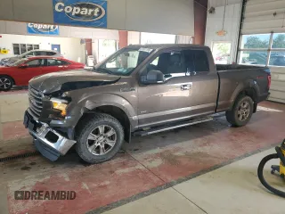 2016 Ford F-150 XLT z VIN 1FTEX1EP6GFC81578, wystawiony jako Copart lot #61801195 z przebiegiem 107 131 mil mil oraz Szkoda całkowita • Salvage title. Historia ofert i sprzedaży dostępna na DreamBid. Obrazek 1.