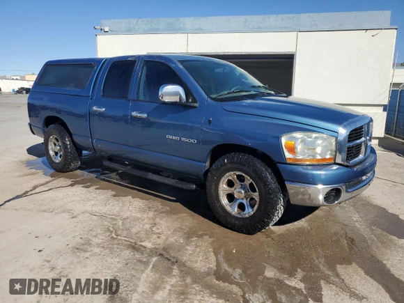 2006 Dodge 1500 SLT with VIN 1D7HA18NX6J162913, listed as a Copart auction lot 47032205 with 182,467 mi miles and Clean Title. Bid and sale history available at carsss.com. Image 4.