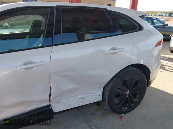 2023 Jaguar F-Pace S with VIN SADCJ2EX8PA708744, listed as a IAAI auction lot 42333987 with 25,779 mi miles and . Bid and sale history available at DreamBid. Image 6.