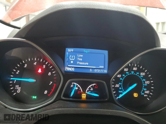 2015 Ford Escape SE with VIN 1FMCU0GX8FUB26785, listed as a Copart auction lot 50948425 with 73,177 mi miles and Salvage Title. Bid and sale history available at DreamBid. Image 9.