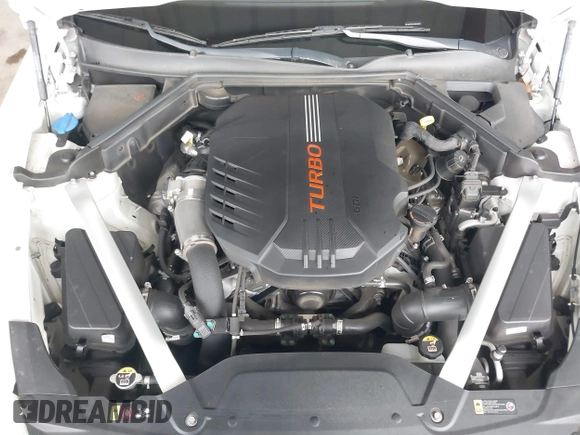 2019 Kia Stinger GT1 with VIN KNAE45LC4K6045047, listed as a IAAI auction lot 41489423 with 75,845 mi miles and . Bid and sale history available at DreamBid. Image 10.