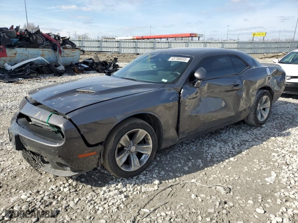 2016 Dodge Challenger SXT Plus with VIN 2C3CDZAG0GH352927, listed as a Copart auction lot 43786035 with 121,953 mi miles and Salvage Title. Bid and sale history available at carsss.com. Image 1.