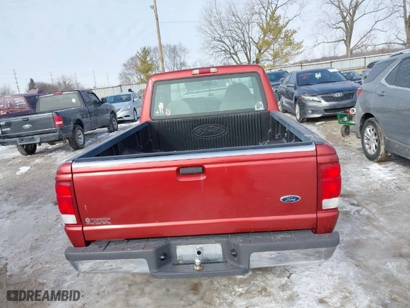2000 Ford Ranger XL with VIN 1FTYR14V4YTA74794, listed as a IAAI auction lot 41622993 with 58,781 mi miles. Bid and sale history available at carsss.com. Image 16.