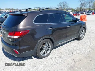 2017 Hyundai Santa Fe SE Ultimate z VIN KM8SR4HFXHU231793, wystawiony jako IAAI lot #41963670 z przebiegiem 132 658 mil mil oraz . Historia ofert i sprzedaży dostępna na DreamBid. Obrazek 4.