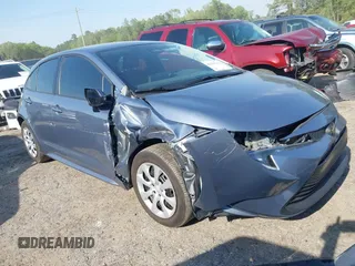 2024 Toyota Corolla LE with VIN 5YFB4MDE9RP101616, listed as a IAAI auction lot 42030741 with 27,141 mi miles and . Bid and sale history available at DreamBid. Image 1.