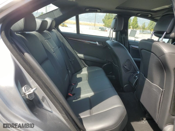 2009 Mercedes-Benz C-Class 3.0L Sport with VIN WDDGF54X49R081858, listed as a Copart auction lot 49999815 with 120,419 mi miles and Salvage Title. Bid and sale history available at carsss.com. Image 10.