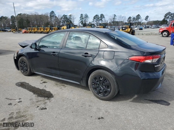 2021 Toyota Corolla LE with VIN 5YFEPMAE7MP216216, listed as a Copart auction lot 49211335 with 90,372 mi miles and Salvage Title. Bid and sale history available at carsss.com. Image 2.