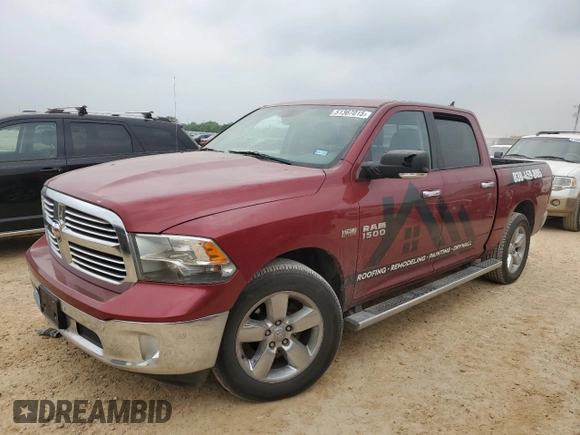 2015 Ram 1500 Outdoorsman with VIN 1C6RR6LTXFS566614, listed as a Copart auction lot 51367015 with 93,490 mi miles and Clean title. Bid and sale history available at DreamBid. Image 1.