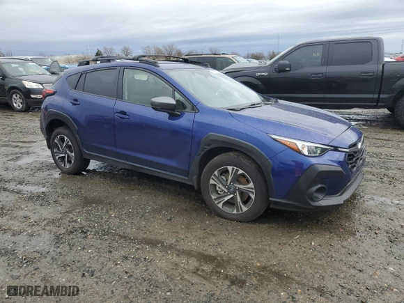2024 Subaru Crosstrek Premium with VIN JF2GUADC9R8863344, listed as a Copart auction lot 43830235 with 3,251 mi miles and Salvage Title. Bid and sale history available at carsss.com. Image 4.
