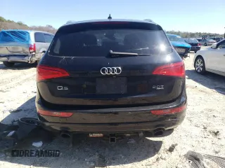 2014 Audi Q5 Premium Plus with VIN WA1LFAFP9EA054480, listed as a Copart auction lot 50327955 with 0 mi miles and Salvage Title. Bid and sale history available at carsss.com. Image 6.